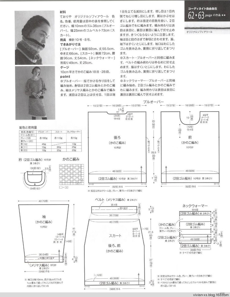 毛糸だまKeito Dama 2015年冬 - Vivian - Vivian的薇安織譯坊