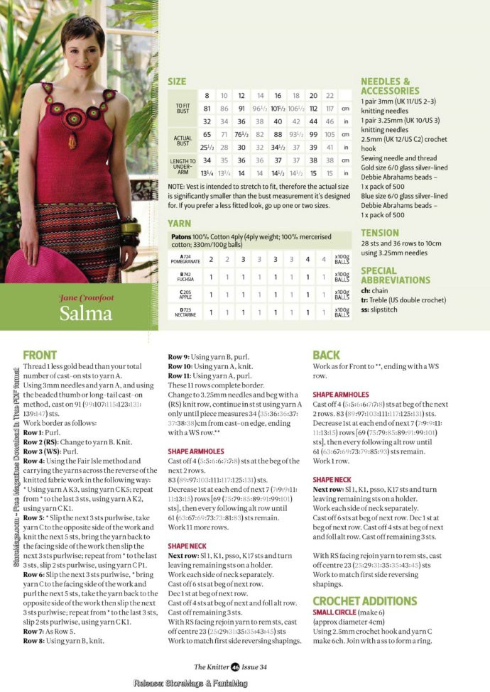 The Knitter №34 2011 - 壹一 - 壹一的博客
