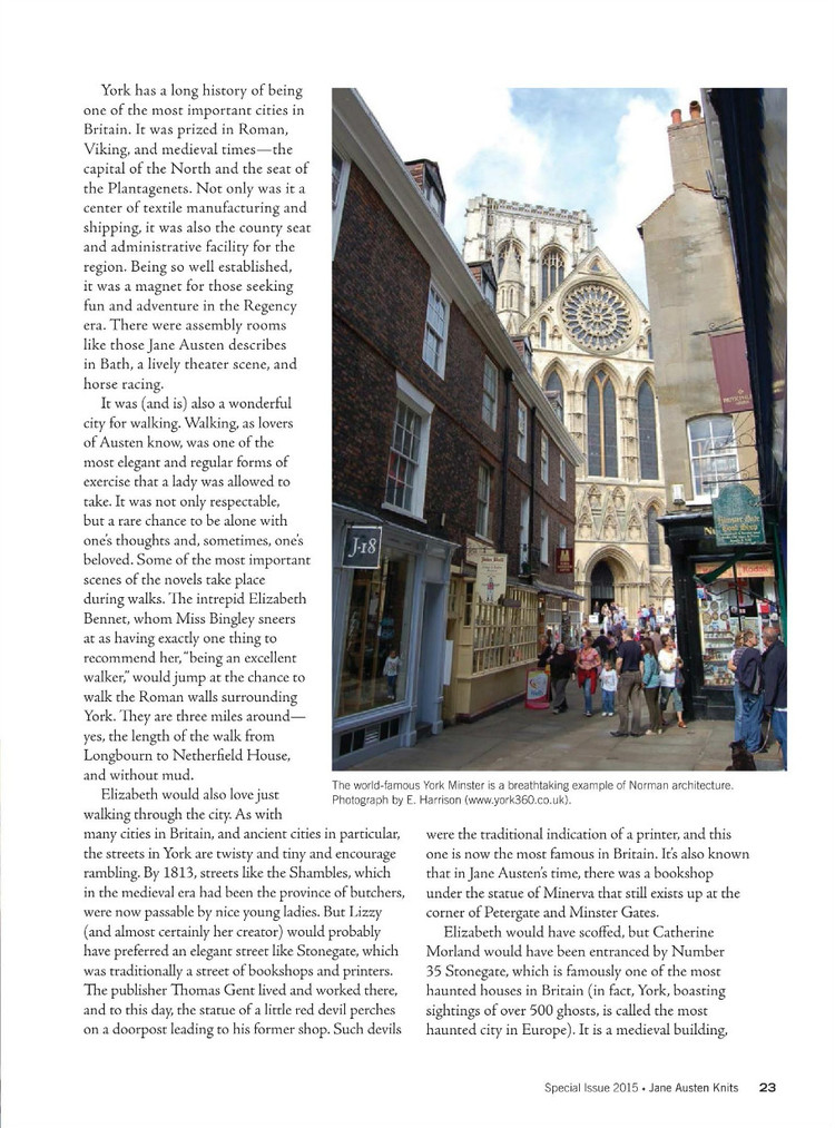 Interweaves Jane Austen Knits  Special Issue2015 - 輕描淡寫 - 輕描淡寫