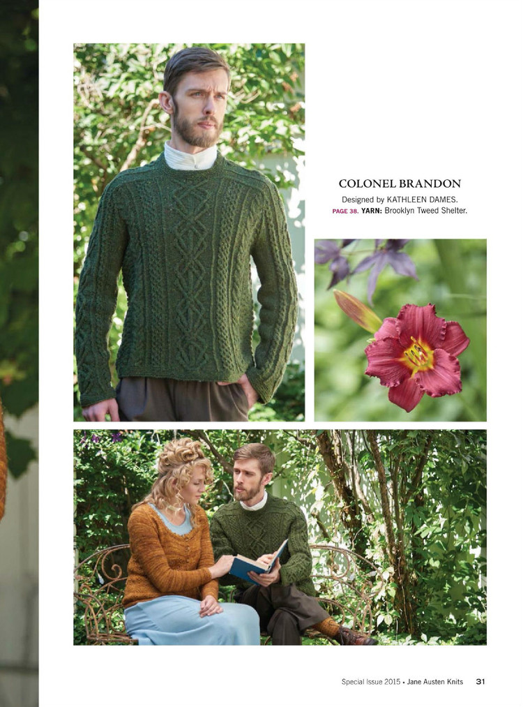 Interweaves Jane Austen Knits  Special Issue2015 - 輕描淡寫 - 輕描淡寫