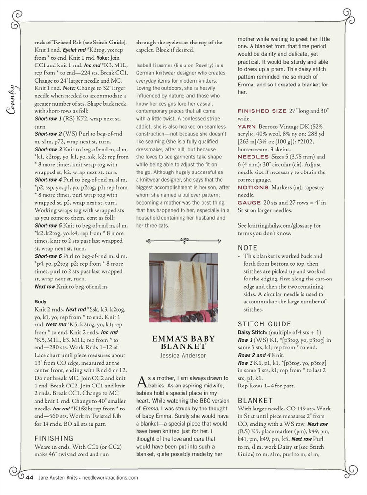 Interweaves Jane Austen Knits  Special Issue2015 - 輕描淡寫 - 輕描淡寫