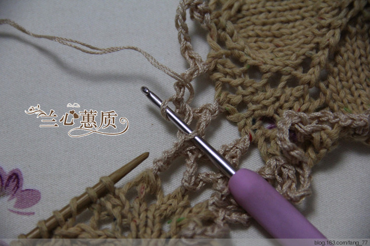 小情歌~~單元花過程圖（蘭心蕙質(zhì)） - 蘭心蕙質(zhì) - 蘭心蕙質(zhì)藍(lán)云海
