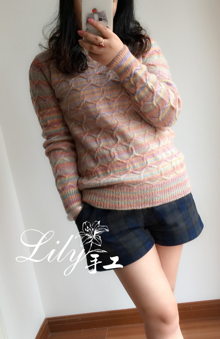 【Lily手工】--悠閑--休閑套衫 - Lily - Lily的手工編織天地