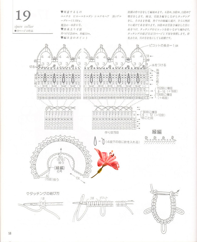 鉤編魔法（17） - 木棉花 - 雨茫茫，霧茫茫，盼望花開，花已落……