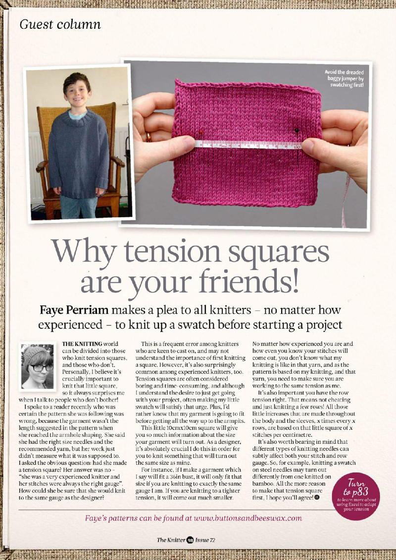 The Knitter №72 2014 - 紫蘇 - 紫蘇的博客