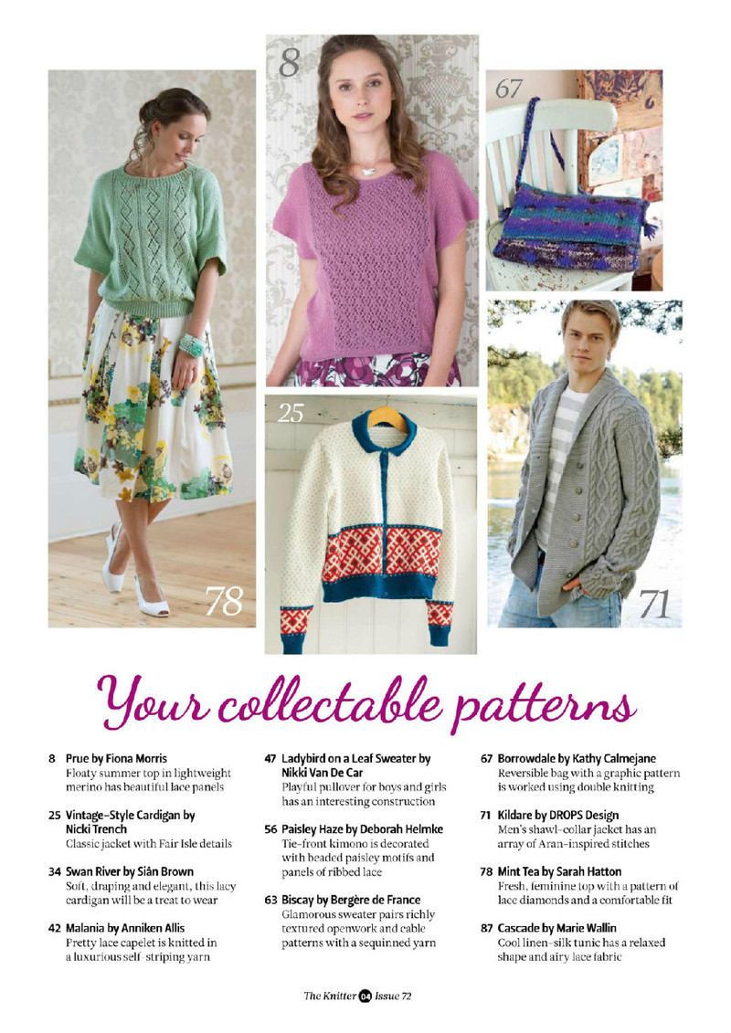 The Knitter №72 2014 - 紫蘇 - 紫蘇的博客