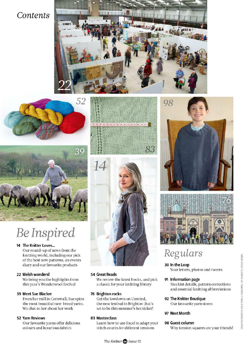The Knitter №72 2014 - 紫蘇 - 紫蘇的博客