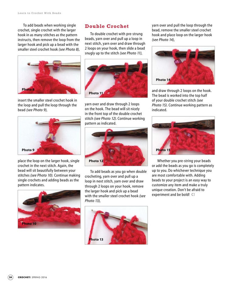 Crochet!  Spring 2016 - 輕描淡寫 - 輕描淡寫