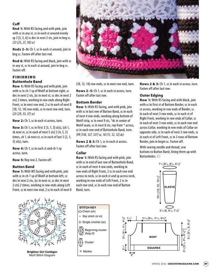 Crochet!  Spring 2016 - 輕描淡寫 - 輕描淡寫