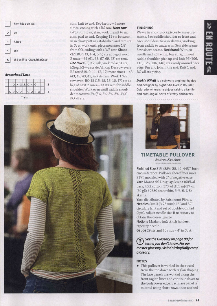 Interweave Knits  Spring 2015 - 輕描淡寫 - 輕描淡寫