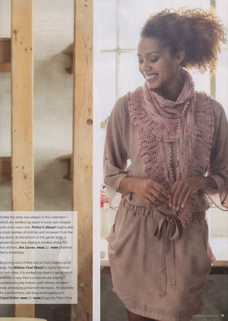 Interweave Knits  Spring 2015 - 輕描淡寫 - 輕描淡寫