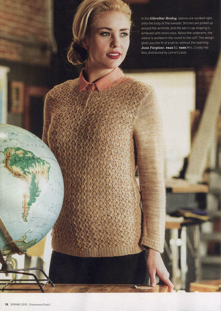 Interweave Knits  Spring 2015 - 輕描淡寫 - 輕描淡寫