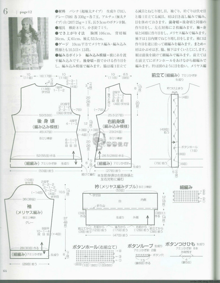 Europe knitting NV80473 Fall 2015 - 輕描淡寫 - 輕描淡寫