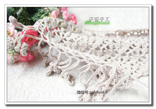 麥芽~~~長(zhǎng)圍巾---08 - 碧海---纏夢(mèng) - 天香手編工作室