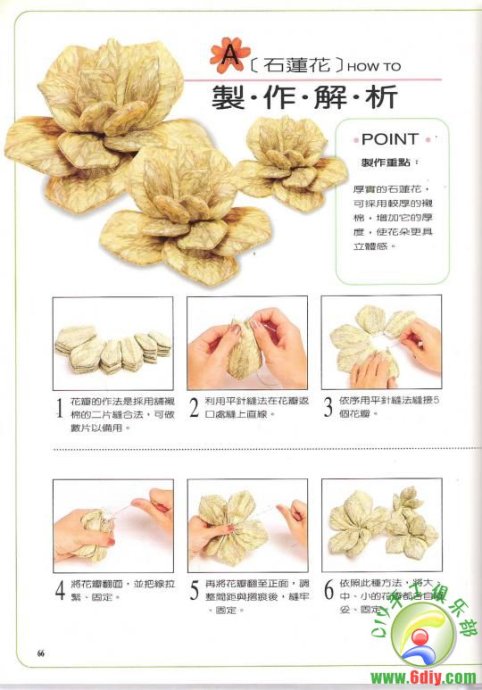 （日）浪漫布花