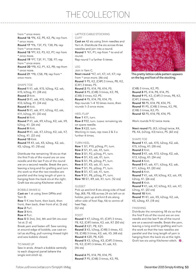 Simply Knitting Issue 12 2015 - 輕描淡寫(xiě) - 輕描淡寫(xiě)