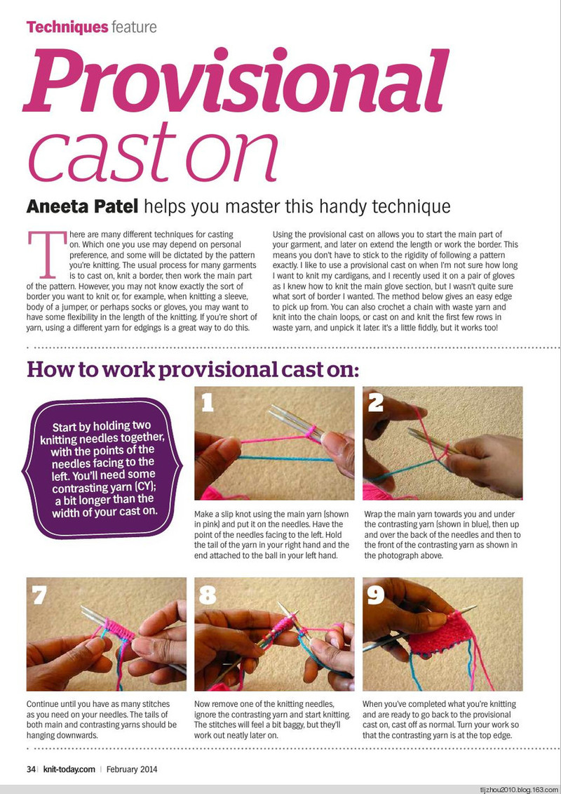 Knit Today Issue 95 2014 - 紫蘇 - 紫蘇的博客