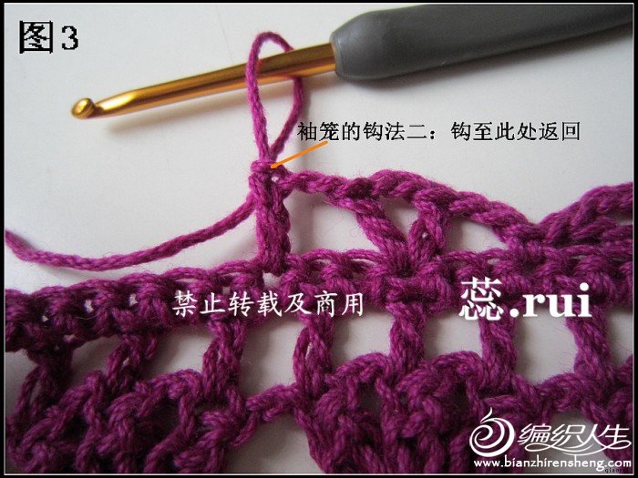 qiaorui作品~紫露草~披肩式馬甲~附教程 圖解。點開即見。