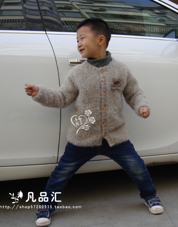 卡貝---鳳尾絨帥哥開(kāi)衫 - 小凡 - 小凡愛(ài)編織