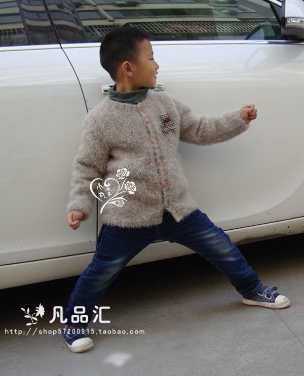 卡貝---鳳尾絨帥哥開(kāi)衫 - 小凡 - 小凡愛(ài)編織