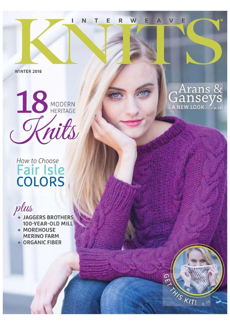 Interweave Knits  Winter 2016 - 輕描淡寫 - 輕描淡寫