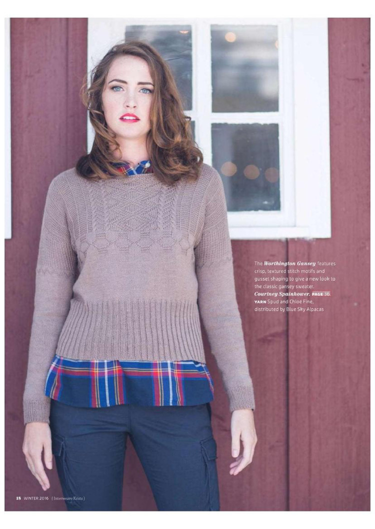 Interweave Knits  Winter 2016 - 輕描淡寫 - 輕描淡寫