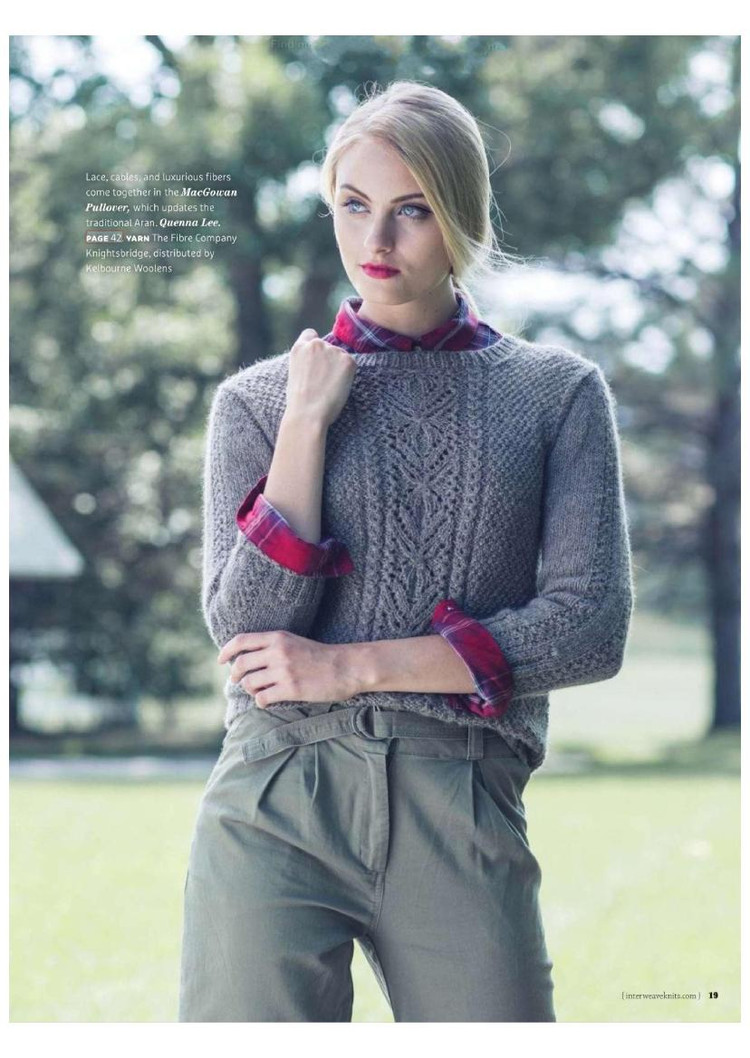 Interweave Knits  Winter 2016 - 輕描淡寫 - 輕描淡寫