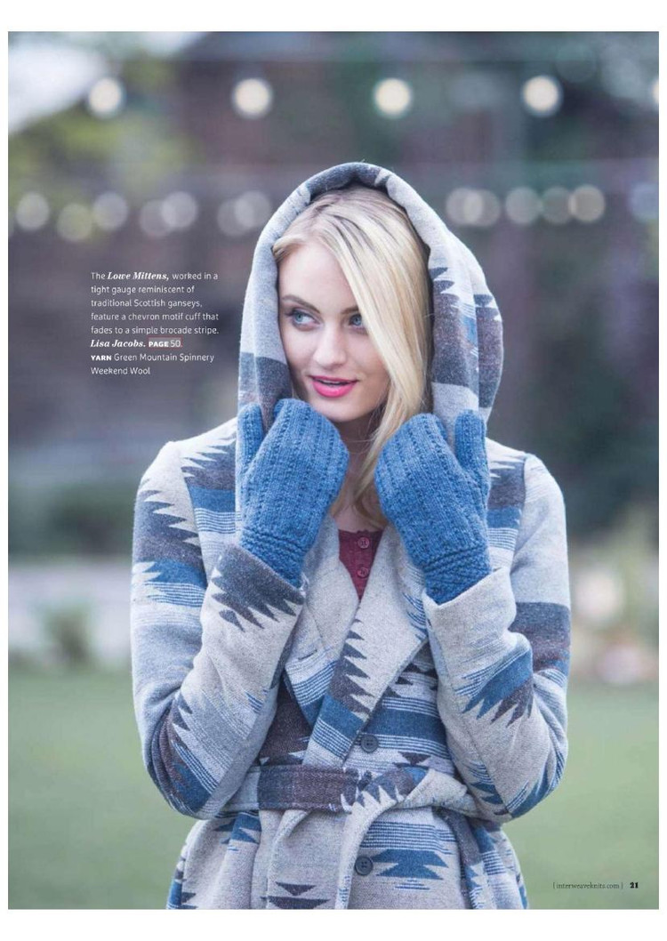 Interweave Knits  Winter 2016 - 輕描淡寫 - 輕描淡寫