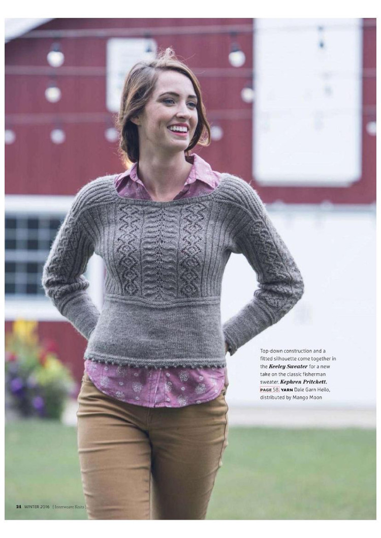 Interweave Knits  Winter 2016 - 輕描淡寫 - 輕描淡寫