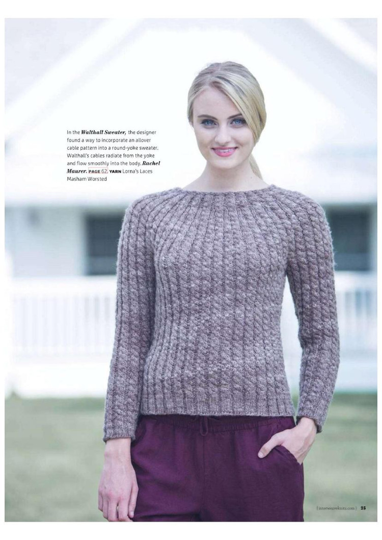 Interweave Knits  Winter 2016 - 輕描淡寫 - 輕描淡寫