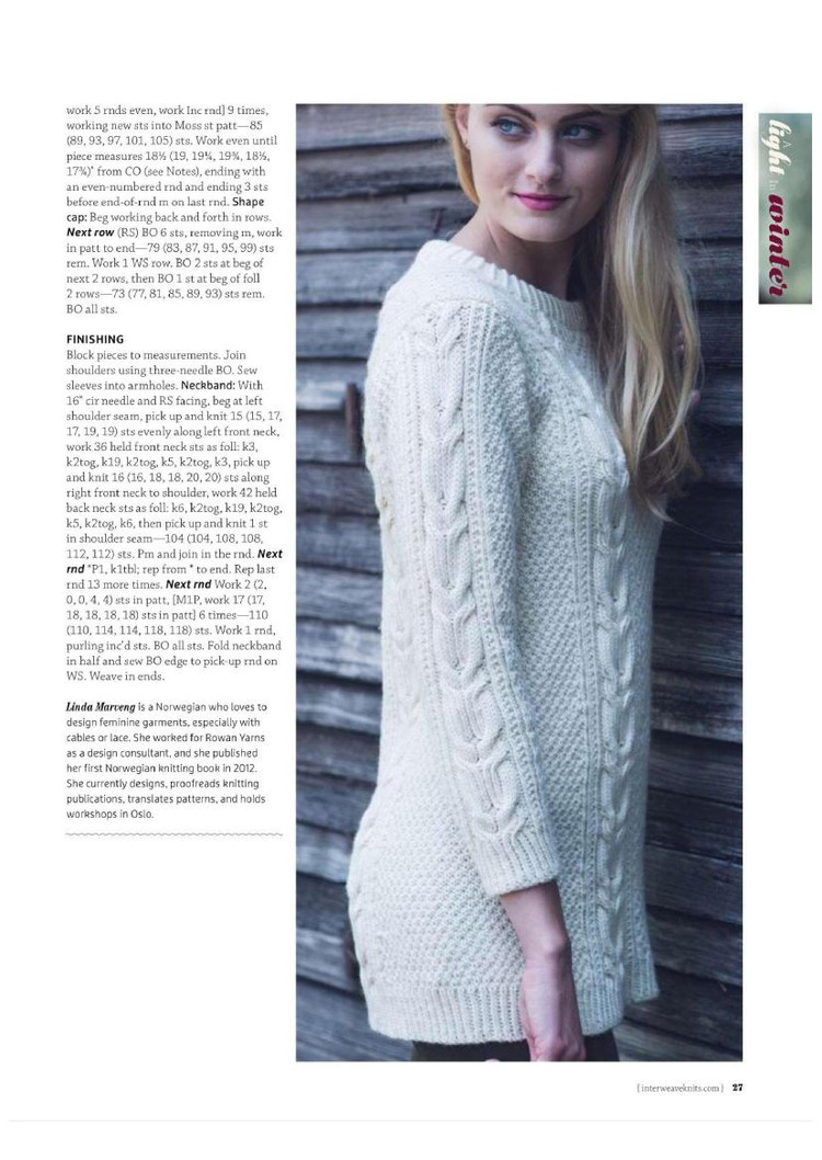 Interweave Knits  Winter 2016 - 輕描淡寫 - 輕描淡寫
