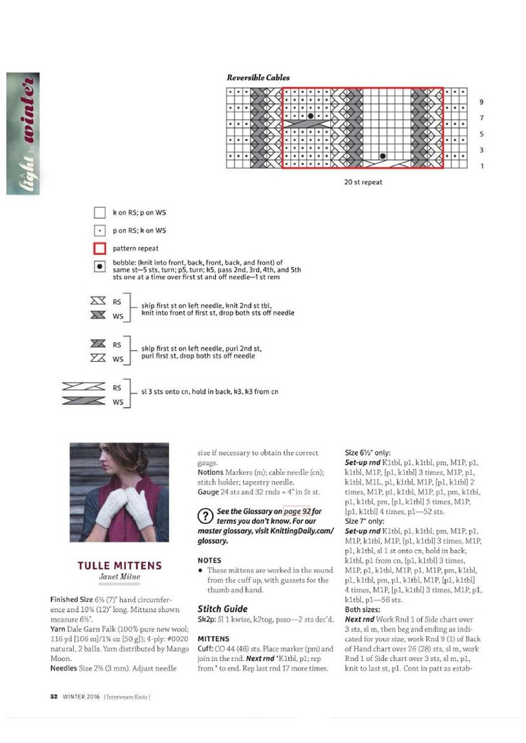 Interweave Knits  Winter 2016 - 輕描淡寫 - 輕描淡寫