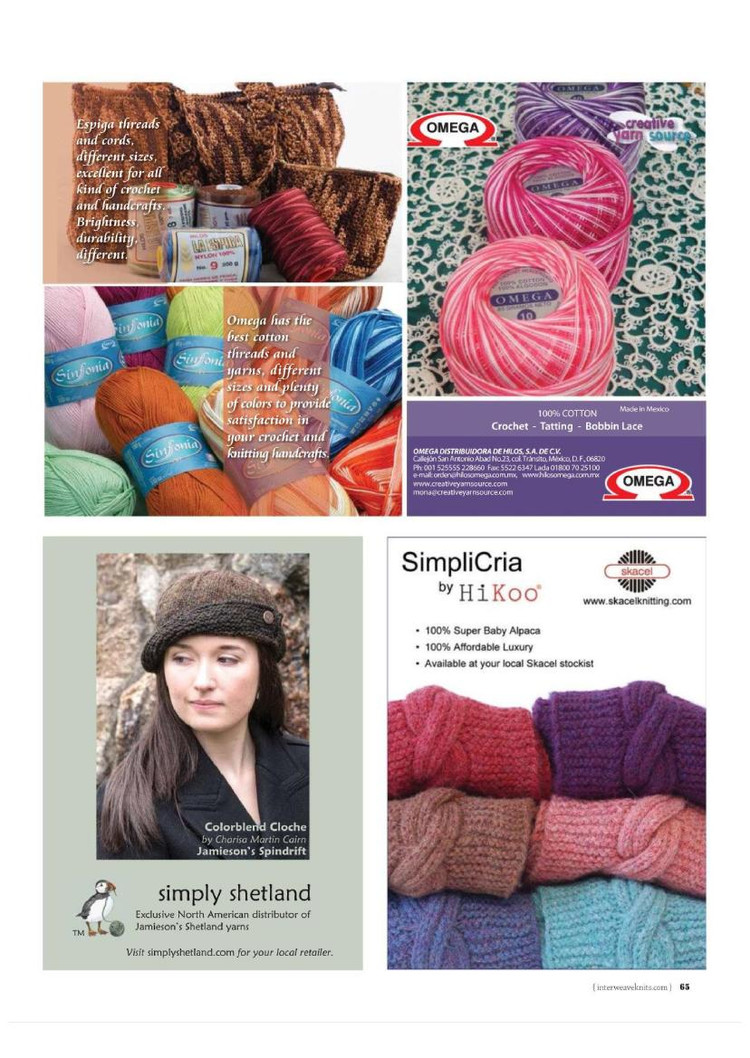 Interweave Knits  Winter 2016 - 輕描淡寫 - 輕描淡寫