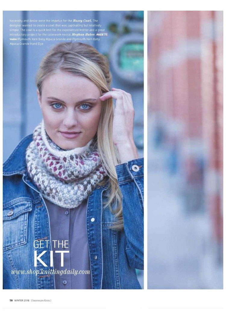 Interweave Knits  Winter 2016 - 輕描淡寫 - 輕描淡寫