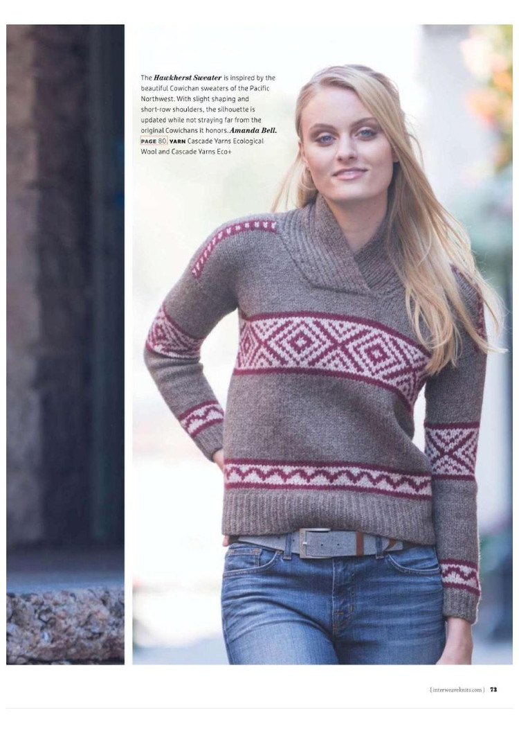Interweave Knits  Winter 2016 - 輕描淡寫 - 輕描淡寫