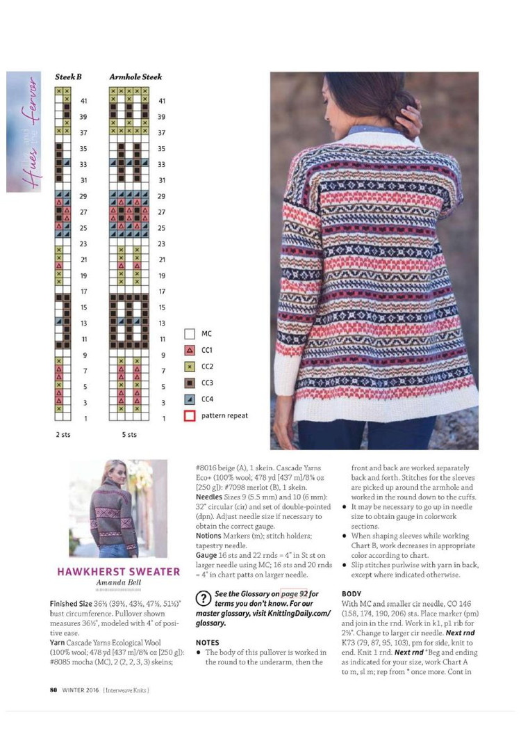 Interweave Knits  Winter 2016 - 輕描淡寫 - 輕描淡寫