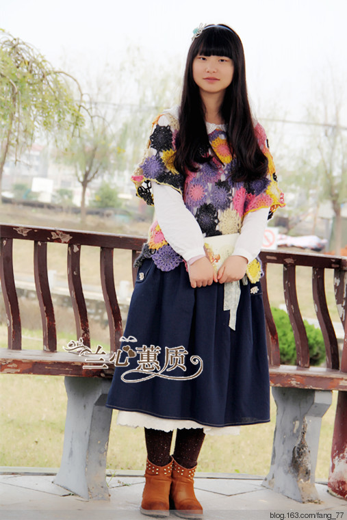 菊花香~~七彩云拼花衫（蘭心蕙質(zhì)2014） - 蘭心蕙質(zhì) - 蘭心蕙質(zhì)藍云海