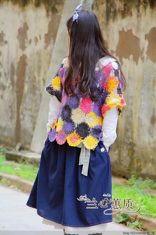 菊花香~~七彩云拼花衫（蘭心蕙質(zhì)2014） - 蘭心蕙質(zhì) - 蘭心蕙質(zhì)藍云海