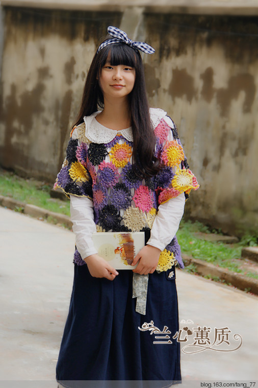 菊花香~~七彩云拼花衫（蘭心蕙質(zhì)2014） - 蘭心蕙質(zhì) - 蘭心蕙質(zhì)藍云海
