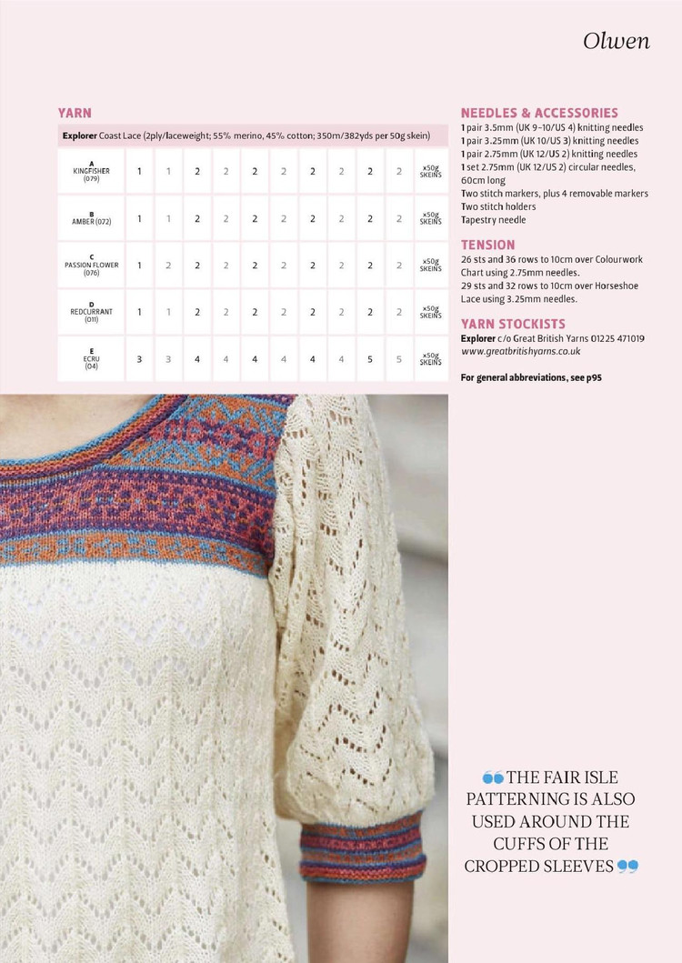 The Knitter  Issue 86 2015 - 輕描淡寫(xiě) - 輕描淡寫(xiě)