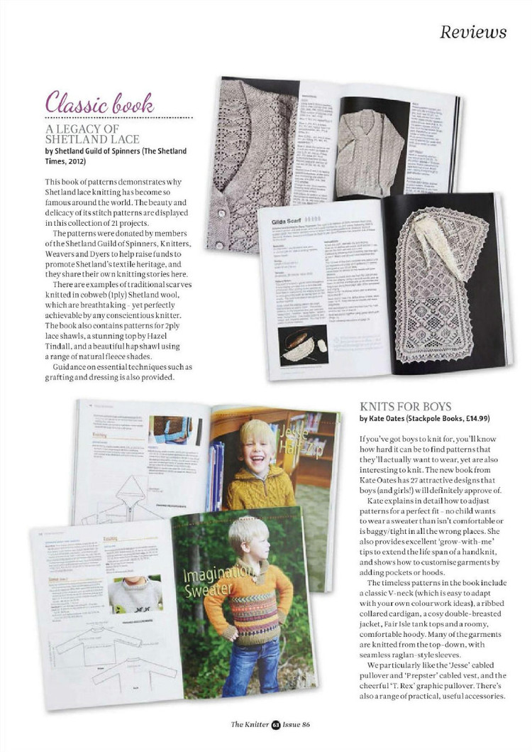 The Knitter  Issue 86 2015 - 輕描淡寫(xiě) - 輕描淡寫(xiě)