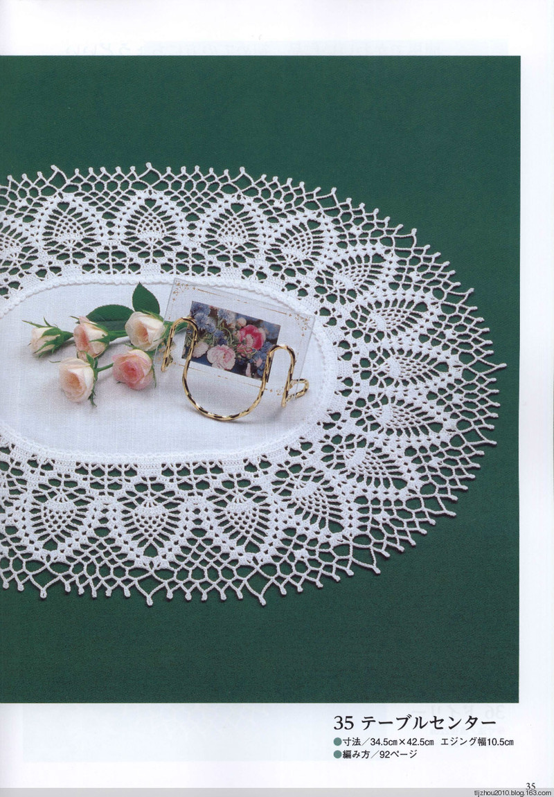 Suteki Pineapple Crochet Laces 2011 - 紫蘇 - 紫蘇的博客