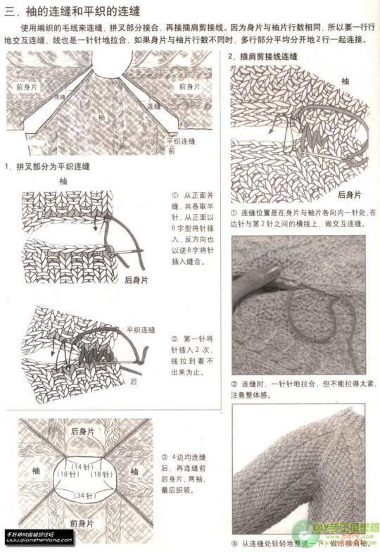 袖子編織規(guī)律 - choiyoba - 卑塵    縷