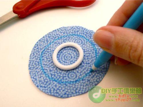 小圓環(huán)做包紐方法 - 一片冰心 - 一片冰心