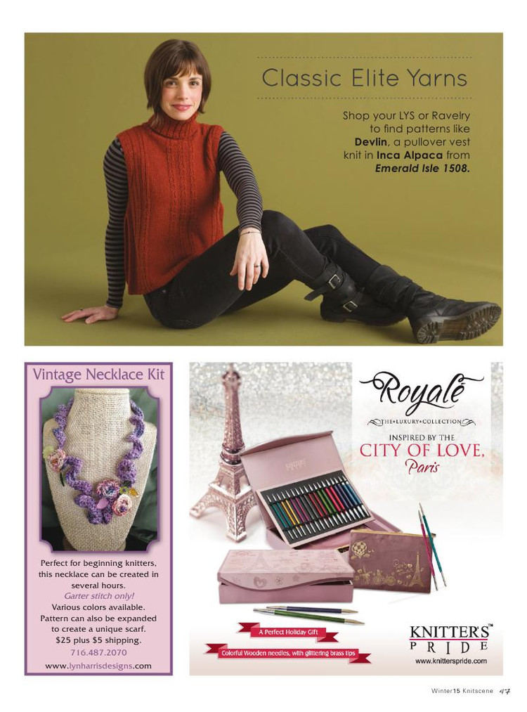 Knitscene  Winter 2015 - 輕描淡寫 - 輕描淡寫