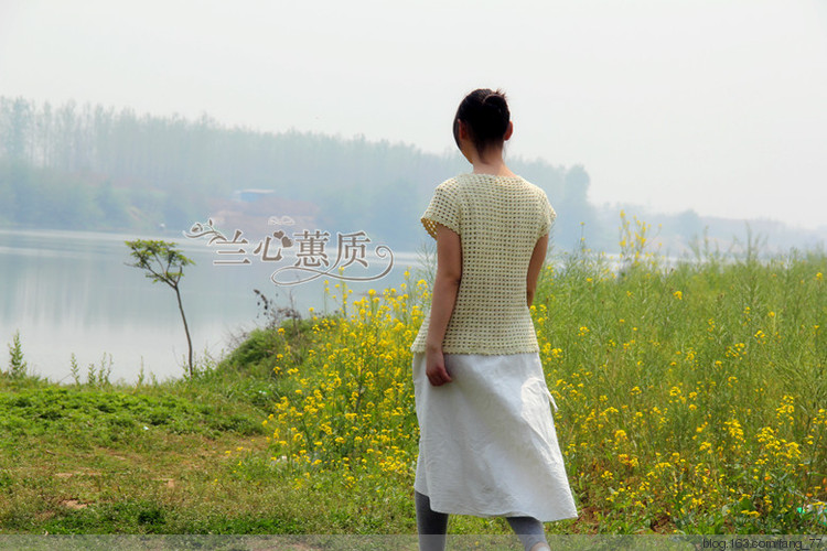剪剪風～～森女風超簡方孔針插肩背心(蘭心蕙質(zhì)201416) - 蘭心蕙質(zhì) - 蘭心蕙質(zhì)藍云海