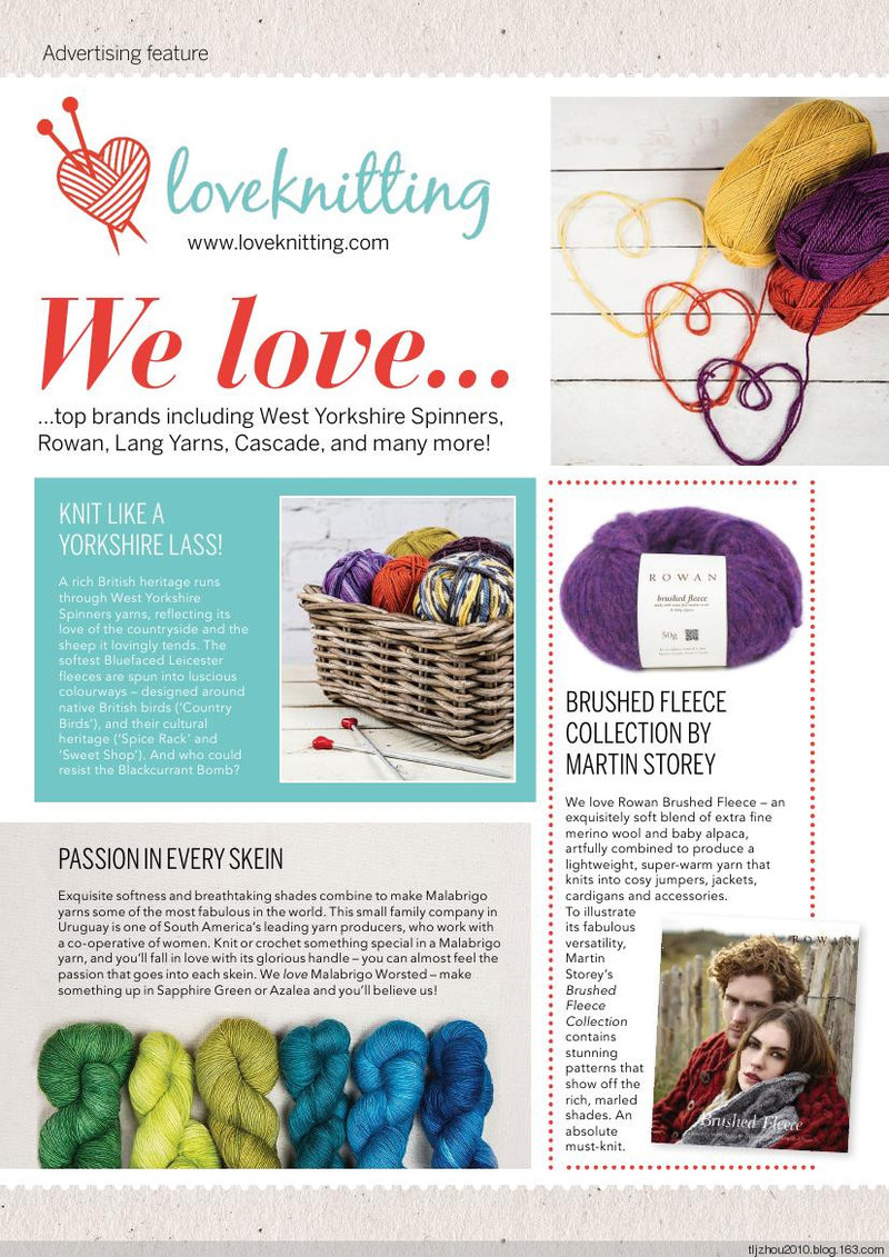 Simply Knitting Issue 128 2015 - 紫蘇 - 紫蘇的博客