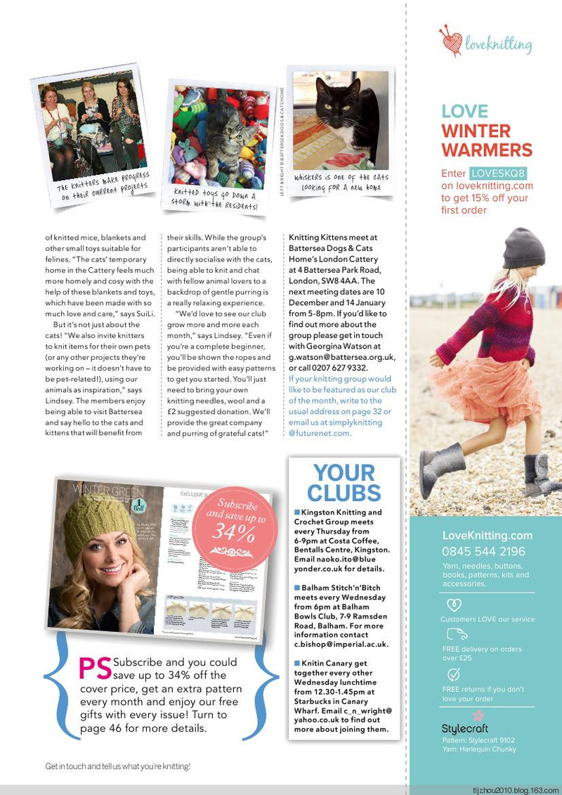 Simply Knitting Issue 128 2015 - 紫蘇 - 紫蘇的博客