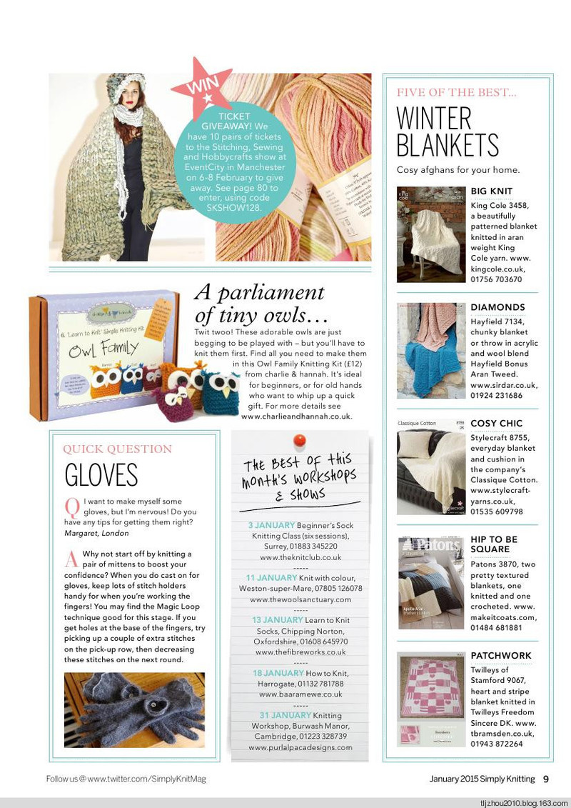 Simply Knitting Issue 128 2015 - 紫蘇 - 紫蘇的博客