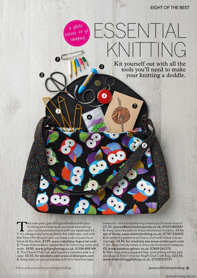 Simply Knitting Issue 128 2015 - 紫蘇 - 紫蘇的博客